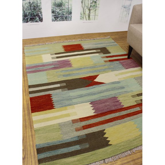 Winchester Seyyal Rust/Ivory Rug, 5'0" x 6'3"