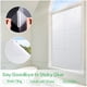 thumbnail image 3 of Matsuzay Película de ventana esmerilada para el hogar, oficina, Hotel, accesorios de Hardware, pegatina de privacidad autoadhesiva, películas Tratamientos de ventanas Blanco 30*200cm, 3 of 6