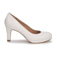 thumbnail image 4 of Walking Cradles Wc Payton Women Pump In White Cashmere Leather, 4 of 5