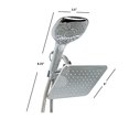 thumbnail image 2 of Sunbeam 5 Fonction Double Douche Masseur avec Tête de Pluie Ensemble, 2 of 7
