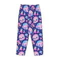 thumbnail image 7 of Fotbe colorful Skull mushroom rainbow Women's Pajama Pants,Sleepwear Pants,Pj Bottoms Drawstring And Pockets-Large, 7 of 7