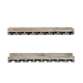 thumbnail image 3 of del Hutson Designs Étagère Rustique de 36 Po, Lot de 2, Gris, 3 of 8