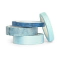 thumbnail image 3 of Aqua Silver Crafting Tape Set by Recollections - Metallic & Glitter Adhesive Washi Tape for Scrapbooking - Journaling - Cardmaking & DIY Crafts - 4 Rolls, 3 of 5