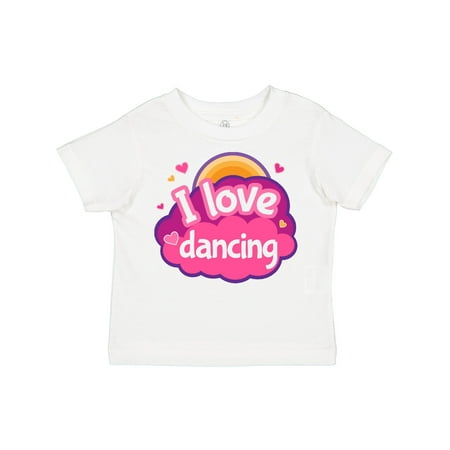 

Inktastic I Love Dancing Dance Teacher Gift Toddler Toddler Girl T-Shirt