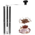 thumbnail image 1 of Molinillo de café manual con ajuste ajustable - Molinillo de cerveza y acero inoxidable - Molinillo de café para Aeropress, café por goteo, espresso, prensa francesa, cerveza turca, 1 of 5