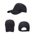 thumbnail image 4 of Wensltd Women Classic Suede Baseball Cap Warm Outdoor Winter Travel Accessory Solid Color Fashion Comfortable Hat Gray, 4 of 4