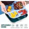 thumbnail image 2 of GHSDFBB Unbreakable Divided Plates 10 Inch 5 PCS, Reusable Wheat Straw Dinner Plates, Microwave and Dishwasher Safe, Perfect for Kids and Adults.\u2026, 2 of 6