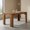 Walnut, variant on Resenkos Walnut Finish MDF Dining Table 71 x 31.5 in – Modern Spliced Top with Grooved Legs, Seats 6–8, Multi-Functional for Dining Room, Living Room & Home Office
