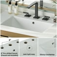 thumbnail image 3 of Christopher Knight Home 30" Bathroom Vanity with Sink, Soft-Close Drawers, Fluted Design, Natural, 3 of 9