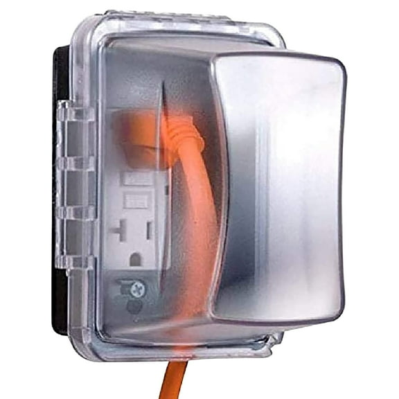Taymac MM710C Single Gang Weatherproof In- Use Outlet Cover, 4-3/4"