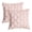 Pink, variant on Sm:)e Green Star Pine Tree Christmas Pillow Covers 18x18 Inch Set of 2, Faux Fur Soft Cushion Cover for Sofa Winter Home Decor
