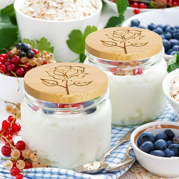 Oui yogurt cheap jar lids