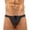 A264-Black, variant on Kalauyu Swim Thong for Men Quick Dry Swimwear Drawstring Waist Stretch Swim Low Rise Bathing Suit for Beach Pool