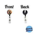 thumbnail image 3 of Bullmastiff Dog Contemporary Art Retractable Reel ID Badge Key Card Name Tag Holder with Clip, 3 of 5