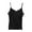 Tank Tops for Women Plus Size-Black, variant on Homenesgenics Tank Tops with Built in Bras Women's Summer Casual Fashion-Neck Solid Color Tank Comfy Regular Tops Yellow XXL