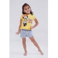 thumbnail image 6 of Disney Minnie Mouse Baby Girls' 2-Piece Top and Shorts Set Yellow Daisy Minnie, 6 of 6