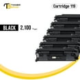thumbnail image 3 of Toner Bank Compatible Toner Cartridge Replacement for Canon Cartridge 119 High Yield MF414dw MF416dw MF419dw MF5950dw MF5960dn LBP251dw LBP253dw LBP6300dn Printer (Black, 6-Pack), 3 of 9
