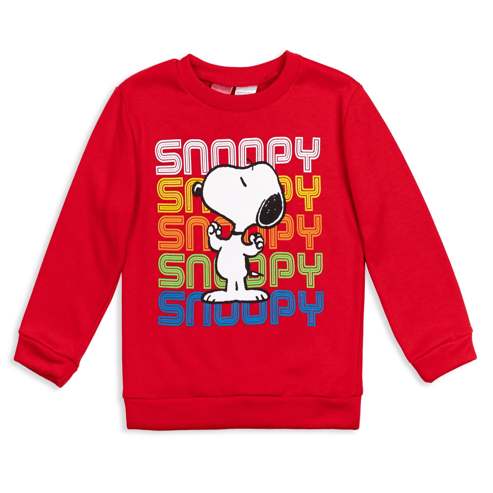 Peanuts Brandclub PEANUTS Snoopy Toddler Boys Fleece Pullover Sweatshirt and Pants Set Toddler to Big Kid