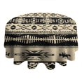 thumbnail image 4 of Round Waterproof Tablecloth 60×60 Inch, Black Strip Boho Reusable Indoor/Outdoor Durable Table Cover for Party Kitchen Dinner Room Decor, 4 of 6