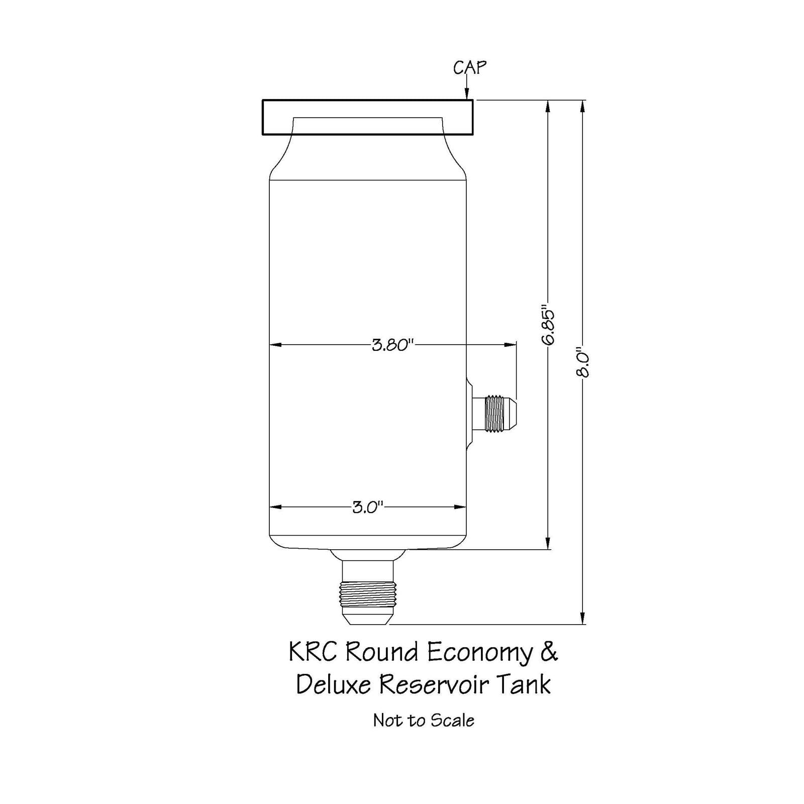 Krc Power Steering Reservoir Power Steering Round