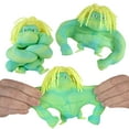 thumbnail image 5 of ORB MEGA Long Hairdo Funkee Monkee 3 Pack -  Funny, Stretchy, Squishy Monkeys With Long Hair - Perfect to Squeeze for Stress Relief - Original Sensory / Fidget Collectible Toys for Kids and Adults, 5 of 5