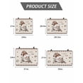 thumbnail image 4 of Stove Top Covers for Electric Stove, Coffee Gnomes Glass Stovetop Cover Protector, Farmhouse Brown Plaid Teacup Beans Induction Cooktop Protector Oven Mat for Kitchen Countertop 31"x24", 4 of 8