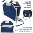thumbnail image 5 of Bolsa para 12 Botellas de Vino Plegable, Reutilizable, y Portable para Licor, Champagne, Agua - Ideal para Compras de Supermercado XianweiShao 9024719126944, 5 of 5