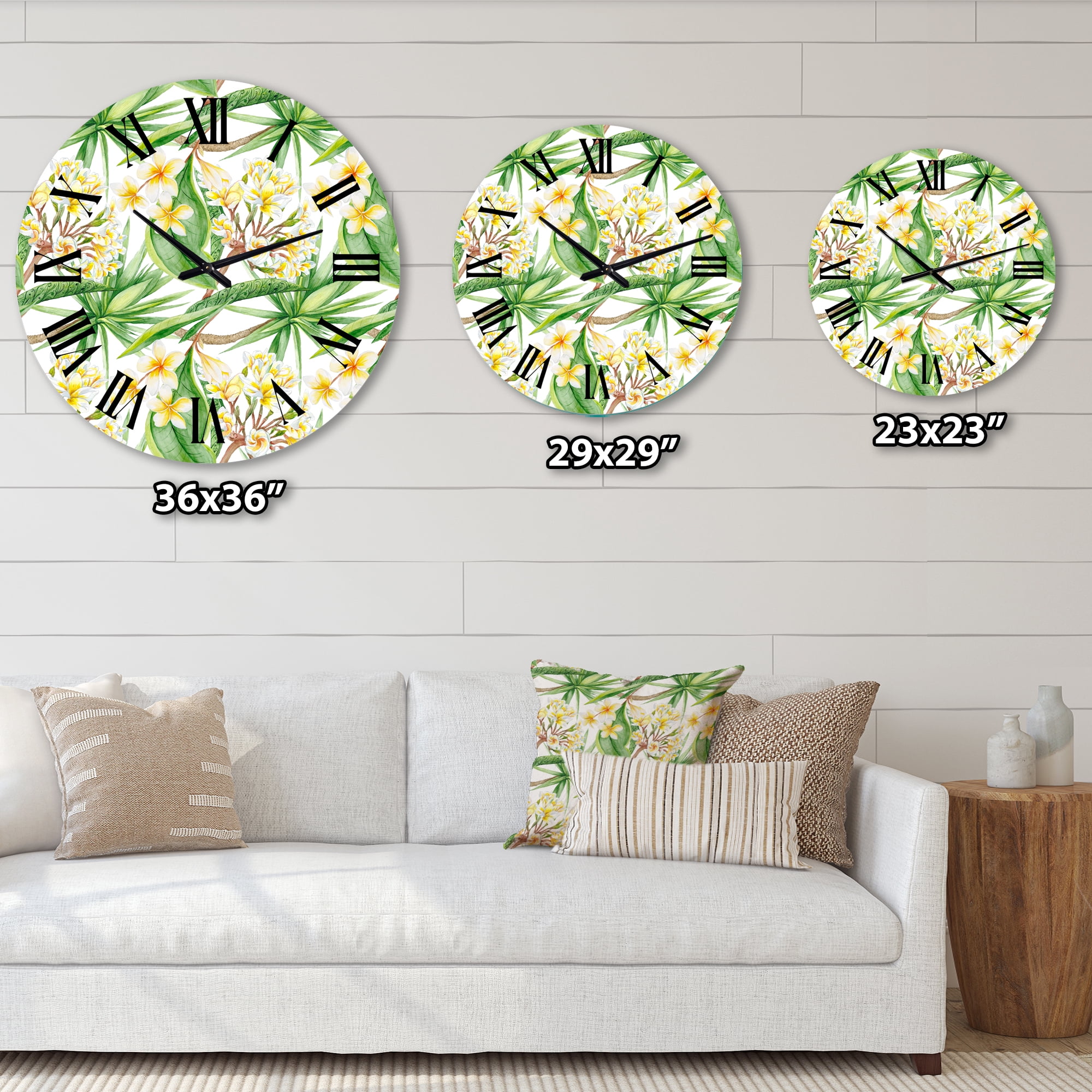 Designart 1 in Quartz Modern/Contemporary Wall Clock