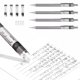 thumbnail image 4 of Juego de lápices mecánicos, 4 tama?os de lápiz de dibujo automático con borradores de lápiz para escribir borradores de dibujo (0,3 mm 0,5 mm 0,7 mm 0,9 mm) Ecomeon no, 4 of 4