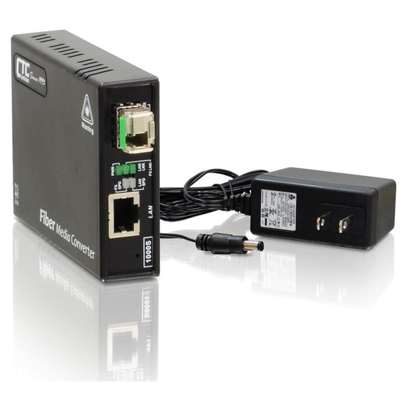 FMC-1001S-WB02 Gigabit Ethernet WDM single strand SMF fiber media converter, BiDi T:1550/R:1310nm, 2Km