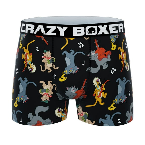 CRAZYBOXER Men's Underwear Disney Classic Distortion-free Lightweight Boxer Brief Original