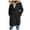 Black518, variant on TANYSU Women New Fall/winter Hooded Collar Long Sleeve Maternity Coats Jackets For Mother-to-be