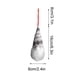 thumbnail image 3 of Muñeco de Hombre Del Bosque de Lana de Punto Colgante Pequeño Sin Rostro onlyliua Decoración Navideña, 3 of 7