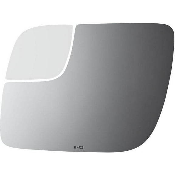 Left Lower Door Mirror Glass - Compatible with 2011 - 2019 Ford Explorer 2012 2013 2014 2015 2016 2017 2018