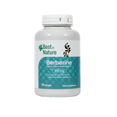 Berberine 400 mg 90 Softgels - Best in Nature