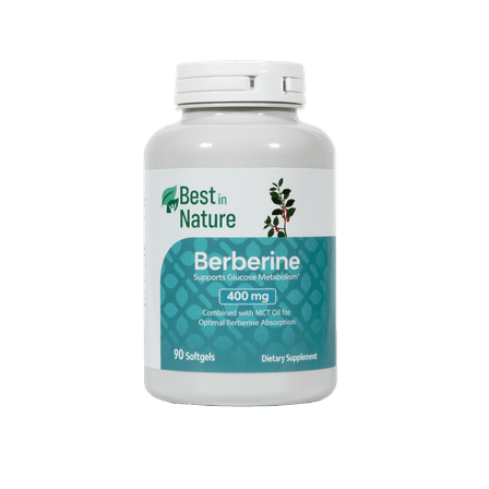 Berberine 400 mg 90 Softgels - Best in Nature