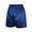 Blue, variant on Deago 3 Pack Men's Silk Satin Boxers Shorts Underwear Sleepwear Sleep Pajama Lounge Shorts (Black+Gray+Blue, S)