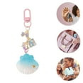 thumbnail image 3 of Unique Bargains 1 Pc Stylish Shell Mermaid Handbag Charm Bag Accessories 4.09″ Pink, 3 of 5