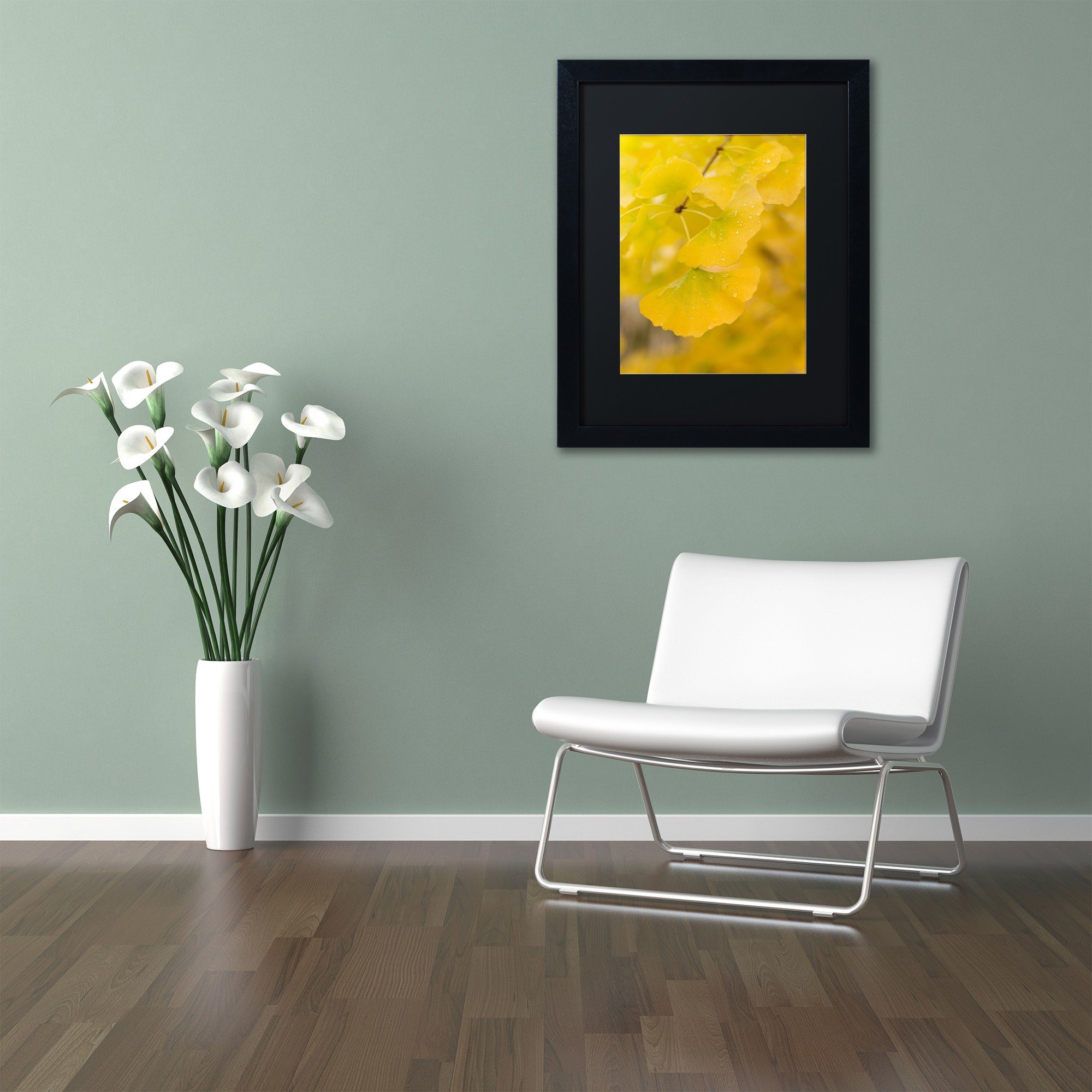 Trademark Fine Art "Millennium" Canvas Art by Philippe Sainte-Laudy Black Matte, Black Frame