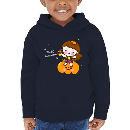 

Happy Halloween Pumpkin Child Hoodie Toddler -Image by Shutterstock 2 Toddler