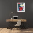 thumbnail image 3 of Orlov, Irena 26x32 White Modern Wood Framed Museum Art Print Titled - Bitcoin Street Art II, 3 of 4