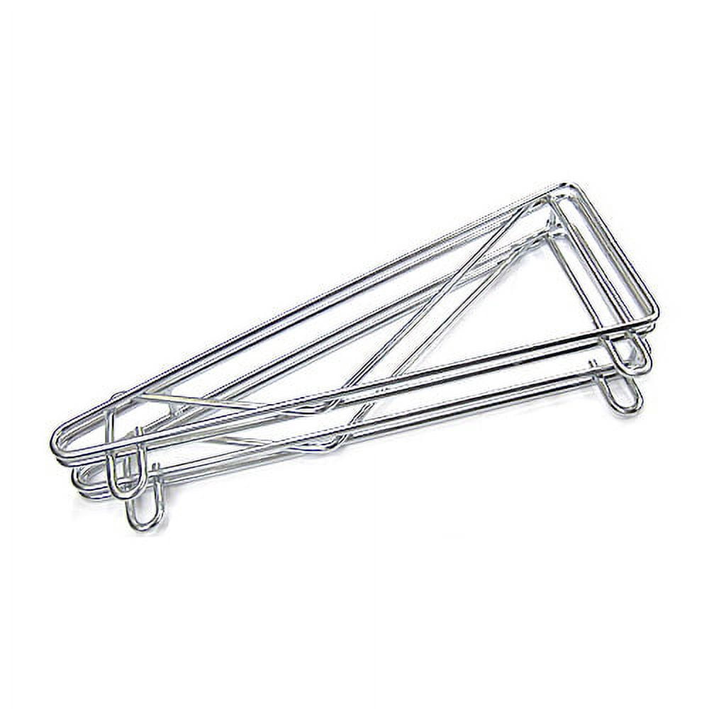 Shelf Bracket, Chrome, Double - 18"