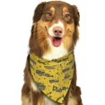 thumbnail image 6 of Naloa Vintage Excavator Dog Bandanas 1PC Washable Triangle Dog Scarfs Premium Durable Fabric, for Small Medium Large Dogs and Cats, 6 of 6