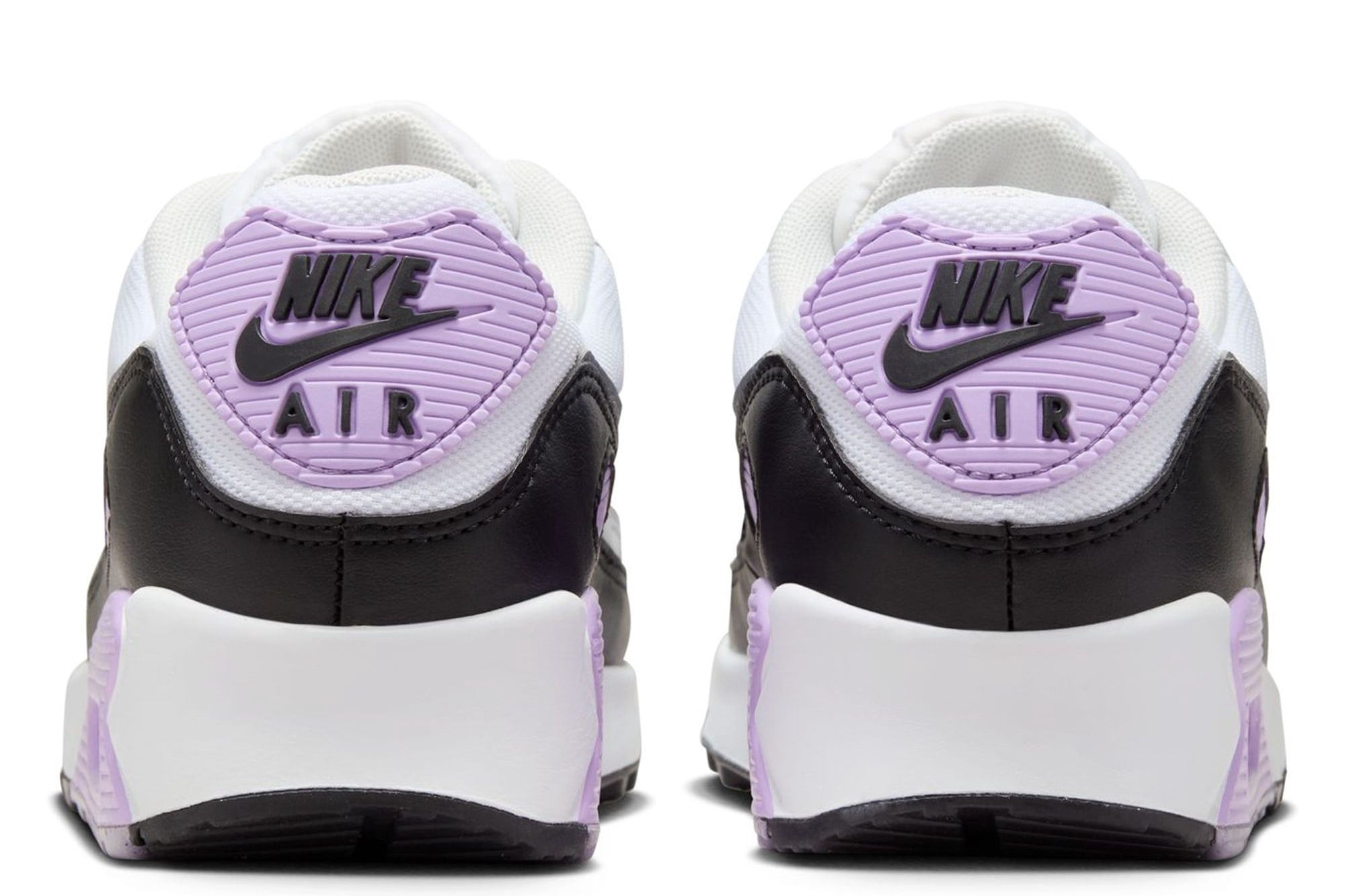 Women's Nike Air Max 90 White/Cool Grey-Lilac (DH8010 103) - 9