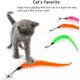 thumbnail image 4 of Juguete para gatos, varita retráctil con 5 plumas para tu gato y gato, 4 of 6