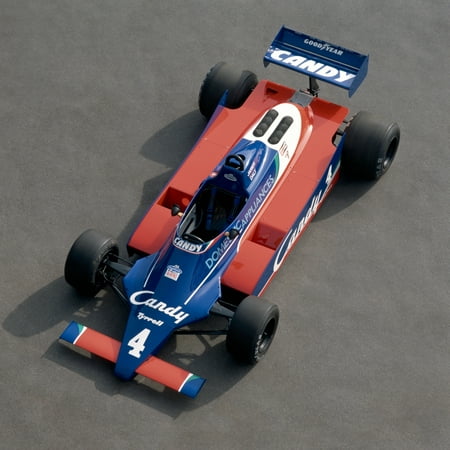 1980 Seat - 1980 Tyrrell-Cosworth 010 single seat Formula One car driven by Jean-Pierre Jarier and Derek Daly Country of origin United Kingdom Stretched Canvas - Panoramic Images (12 x 12)