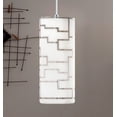 thumbnail image 2 of 92562A-Eglo Lighting-Bayman - One Light Mini Pendant-Chrome Finish-White Glass Color   -Traditional Installation, 2 of 2