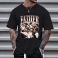 thumbnail image 2 of Xdzjlr T-Shirts pour Hommes Tenue de Fête Extérieure Quotidienne Imprimé Personnalisé Col Rond Classique Mode Confortable T-Shirt Hommes,m, 2 of 7