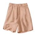 thumbnail image 5 of FAVIPT Kids 2 Piece Outfits Summer Sleeveless Spaghetti Strap Tank Top Straight Leg Short Pants Casual Solid Cute Beach Sets Khaki,5 Years, 5 of 9