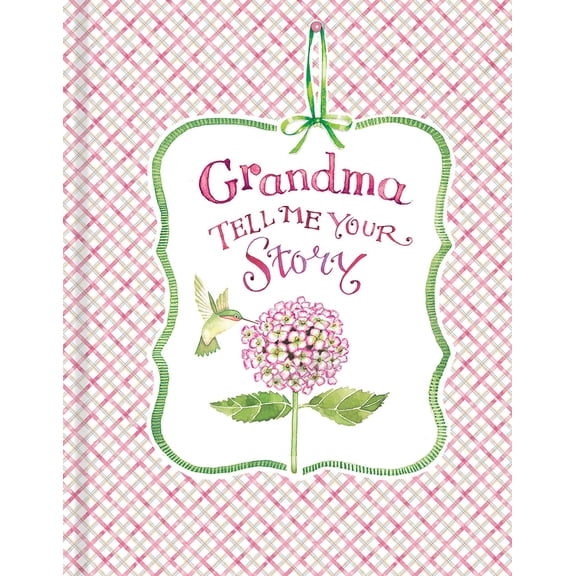Pre-Owned Grandma Tell Me Your Story - Keepsake Journal (Hummingbird & Hydrangea Cover) (Hardcover) 1640305084 9781640305083